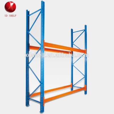 2 ton capacity used forklift warehouse storage heavy duty stackable drive-in steel teardrop industrial pallet rack system